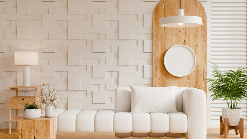 Close-up detail of a Grainv premium modular sofa featuring high-rub-count luxury fabric and an innovative interlocking system for flexible small apartment layouts.